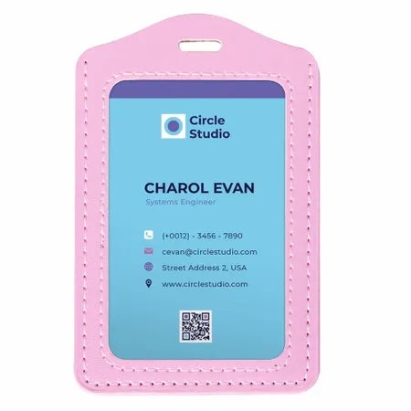 Custom PU Badge Holders - Imprint Now - AUS