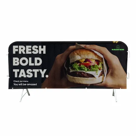 Crowd Barrier Covers - Imprint Now - AUS