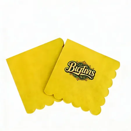 Scallop Beverage Napkins - Imprint Now - AUS