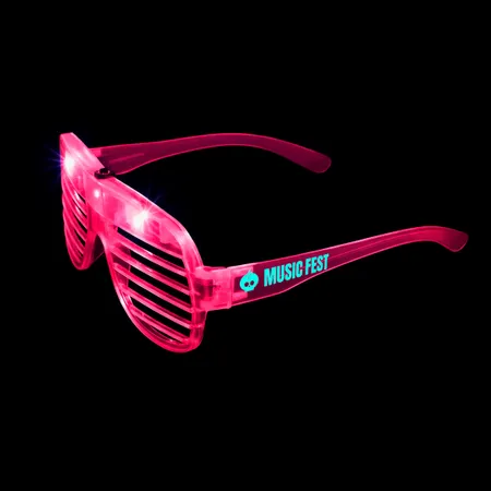 Light-Up LED Slotted Glasses - Imprint Now - AUS