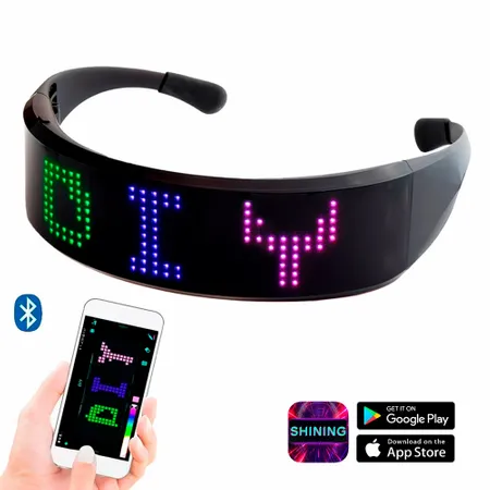 LED Light Up Glasses with Bluetooth - Imprint Now - AUS
