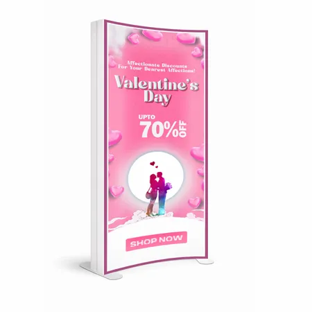 SEG Curved Lit Display - Imprint Now - AUS