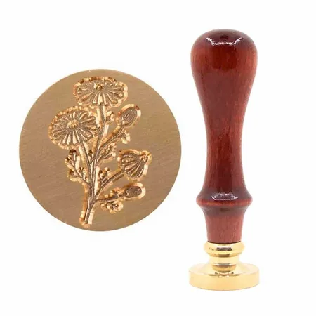 Beechwood Handle Wax Seal Stamps - Imprint Now - AUS