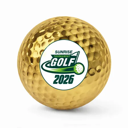 Metallic Golf Balls - Imprint Now - AUS