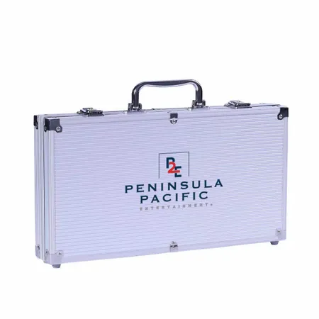 200ct Aluminium Poker Chip Cases - Imprint Now - AUS