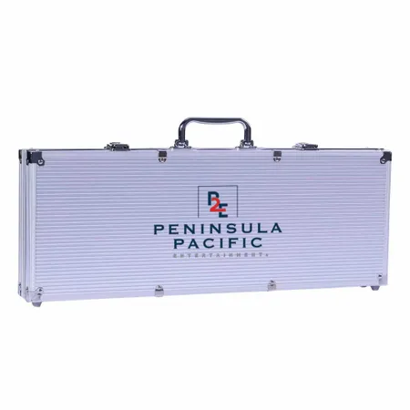 500ct Aluminium Poker Chip Cases - Imprint Now - AUS