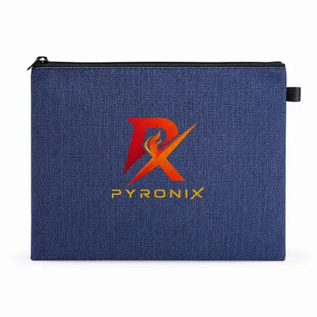 Fabric Zippered Document Bags - Imprint Now - AUS