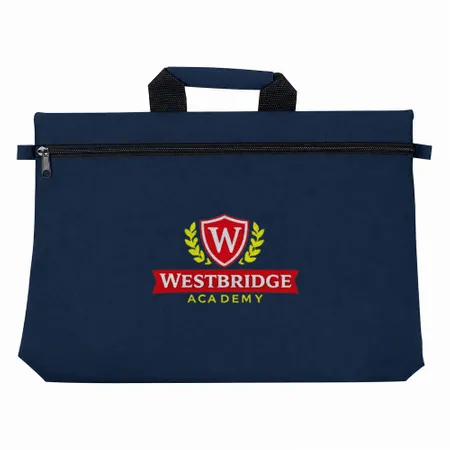 Polyester Zippered Document Bags - Imprint Now - AUS