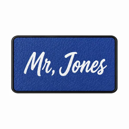 Leather Name Badges - Imprint Now - AUS