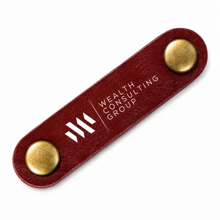 Leather Cable Tie Winders - Imprint Now - AUS
