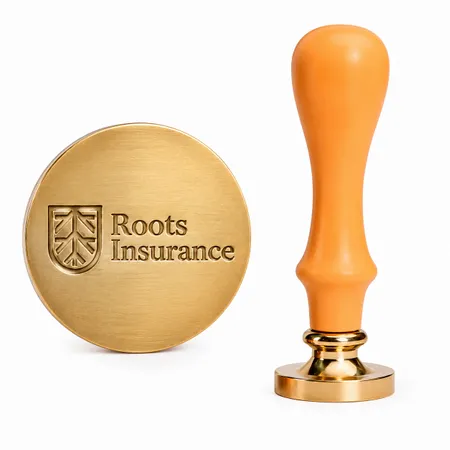Coloured Wooden Handle Wax Seal Stamps - Imprint Now - AUS