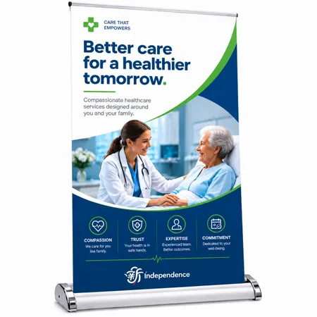 Desktop Roll Up Banner - Imprint Now - AUS