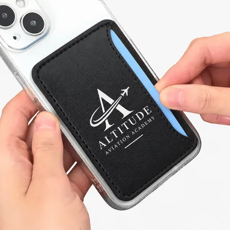 Leather Phone Wallet with Side Slit - Imprint Now - AUS
