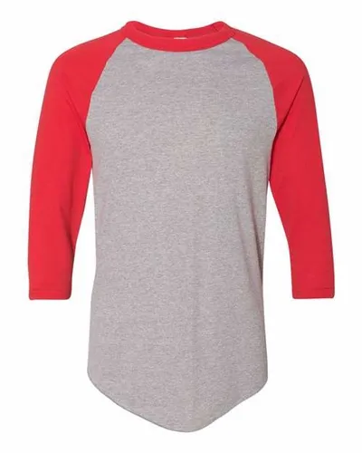 Athletic Heather/ Red