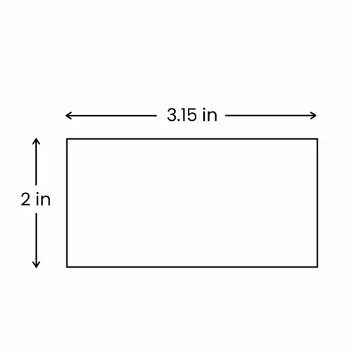 5 x 8 cm