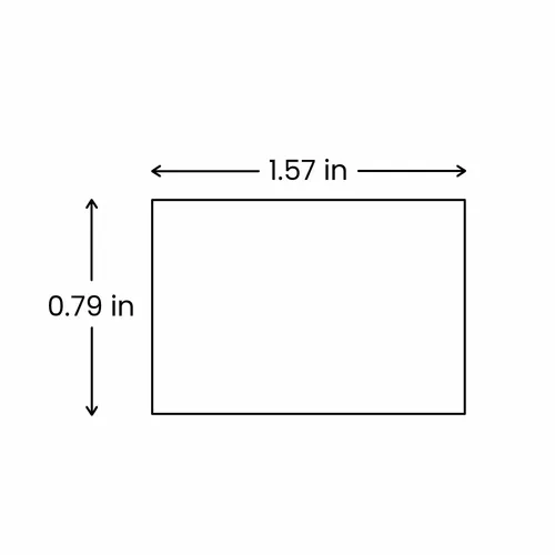 2 x 4 cm