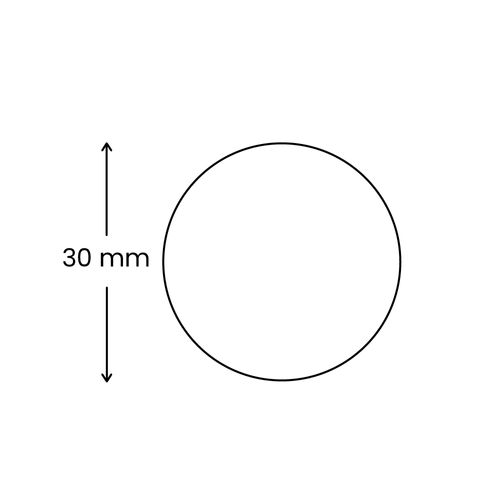 Round 30 mm