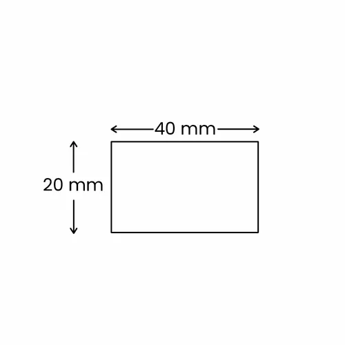 20 x 40 mm