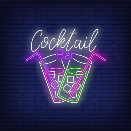 Cocktail Bar Neon - Imprint Now - AUS