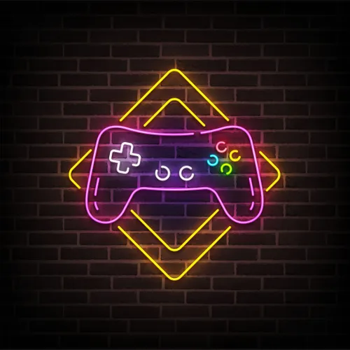 Gamer Joystick Neon Sign - Imprint Now - AUS