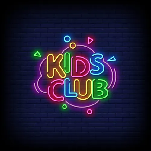 Kids Club Neon Sign - Imprint Now - AUS