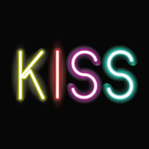 Kiss Neon Sign - Imprint Now - AUS