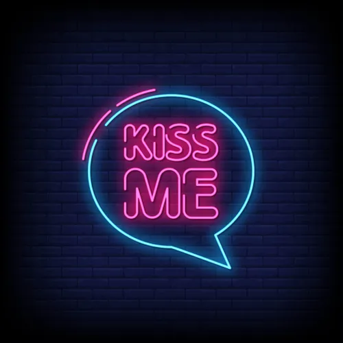 Kiss Me Neon Sign - Imprint Now - AUS