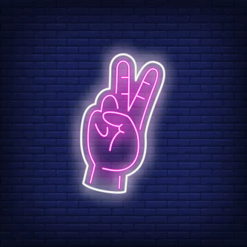 Peace Neon Sign - Imprint Now - AUS