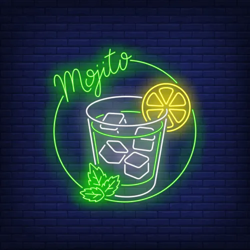 Mojito Drink Neon Sign - Imprint Now - AUS
