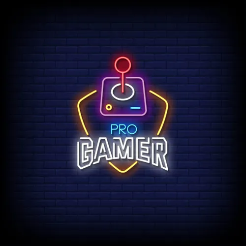 Pro Gamer Joystick Neon Sign - Imprint Now - AUS