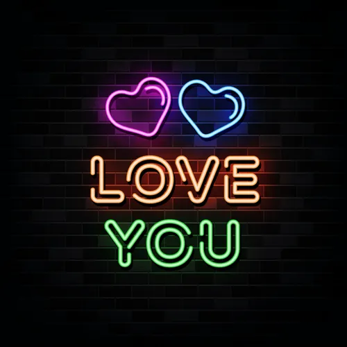Love You Neon Sign - Imprint Now - AUS