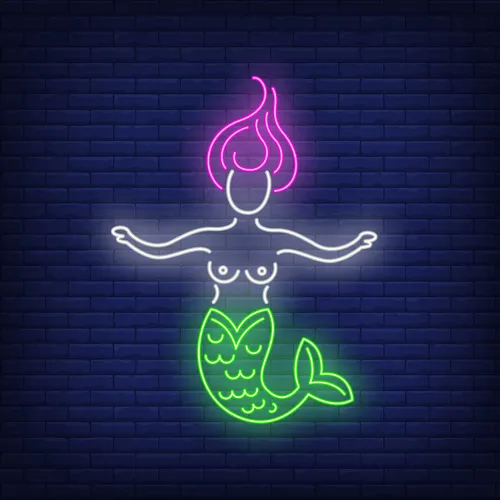 Mermaid Neon Sign - Imprint Now - AUS