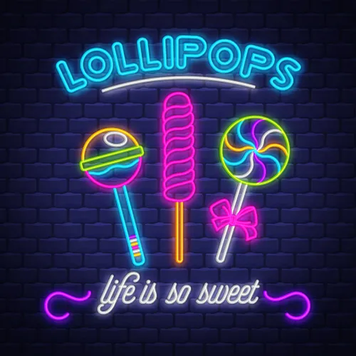Lollipops Neon Sign - Imprint Now - AUS