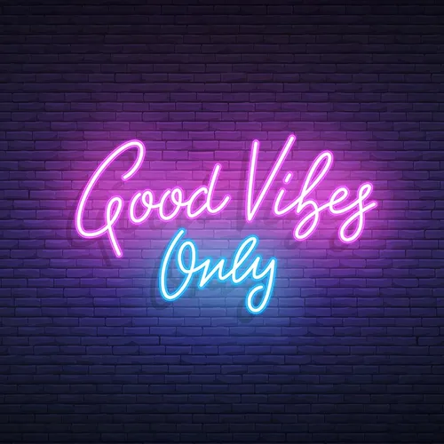 Good Vibes Only Neon Sign - Imprint Now - AUS