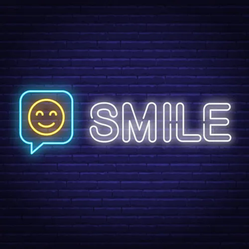 Smile Neon Sign - Imprint Now - AUS