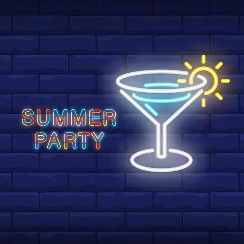 Summer Party Neon Sign - Imprint Now - AUS