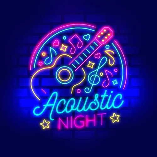 Acoustic Night Party Neon Sign - Imprint Now - AUS