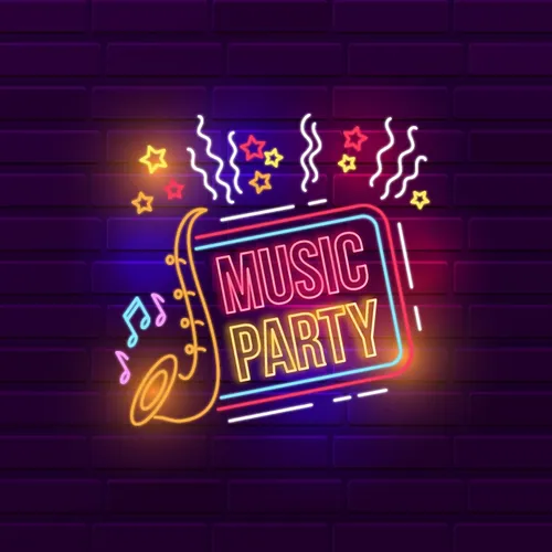 Music Party Neon Sign - Imprint Now - AUS