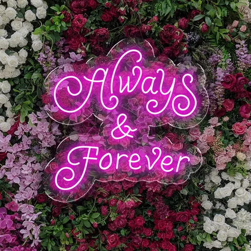 Always and Forever Neon Sign - Imprint Now - AUS
