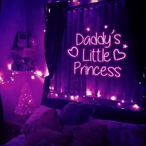Daddy's Little Princess Neon Sign - Imprint Now - AUS
