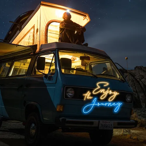 Enjoy the Journey Neon Sign - Imprint Now - AUS