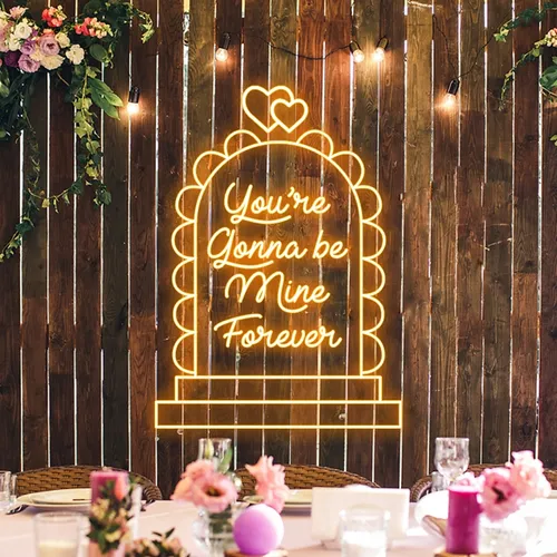 You're Gonna Be Mine Forever Neon Sign - Imprint Now - AUS