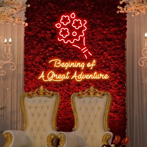 Beginning of a Great Adventure Neon Sign - Imprint Now - AUS