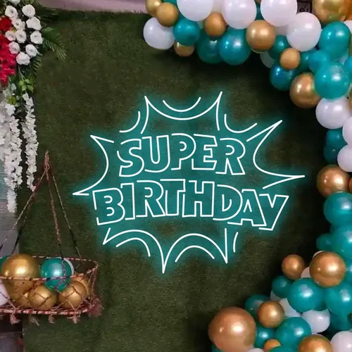 Super Birthday Neon Sign - Imprint Now - AUS