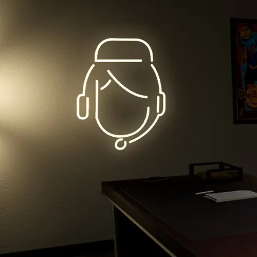 Customer Care Neon Sign - Imprint Now - AUS