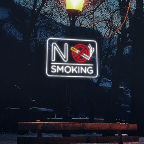 No Smoking Neon Sign - Imprint Now - AUS