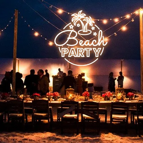 Beach Party Neon Sign - Imprint Now - AUS