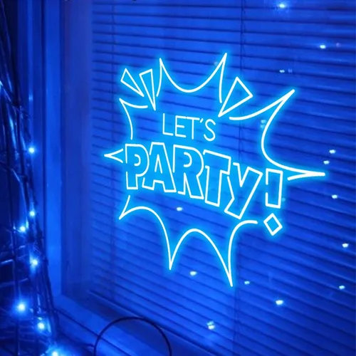 Let’s Party Neon Sign - Imprint Now - AUS