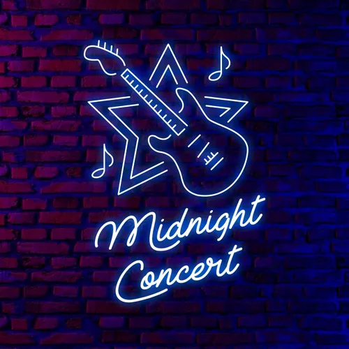 Midnight Concert Neon Sign - Imprint Now - AUS