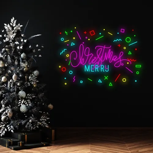 Christmas Merry Neon Sign - Imprint Now - AUS